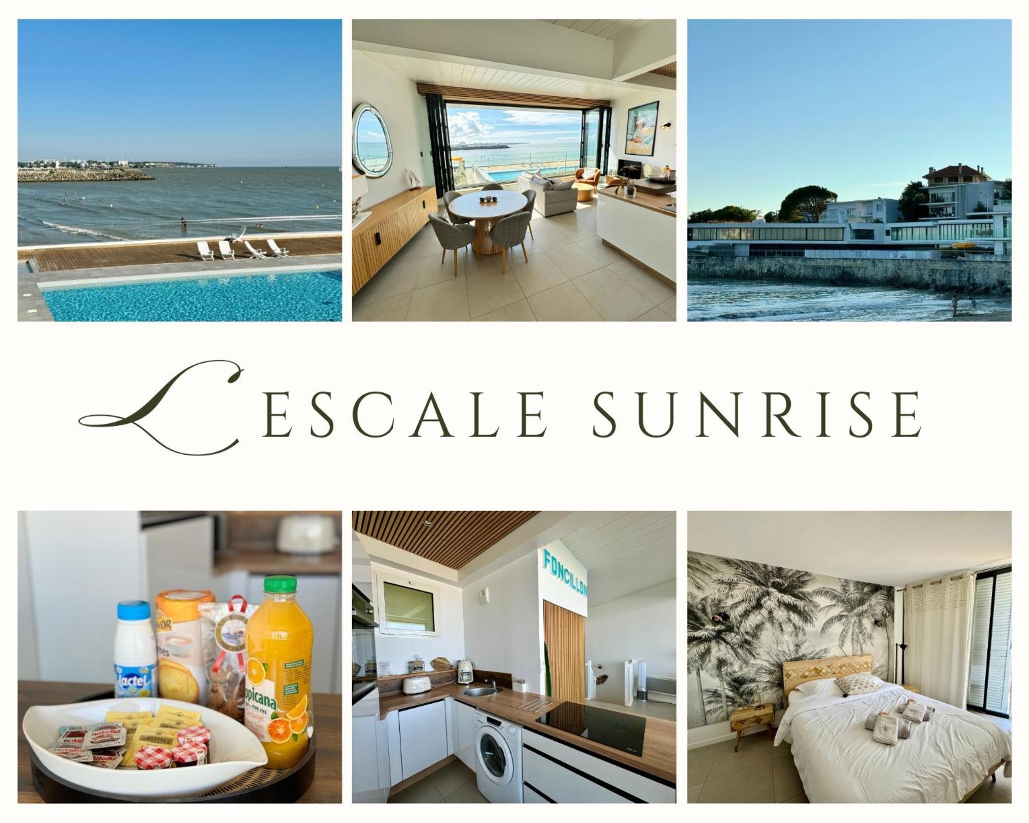 Le Sunrise - Panorama Sur L'Estuaire Appartement Royan Buitenkant foto